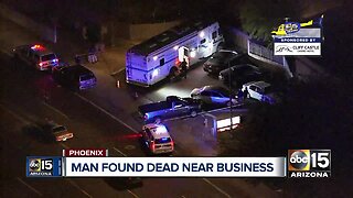 Man's body found dead near Phoenix business