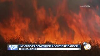 Fires flare up concerning neighbors