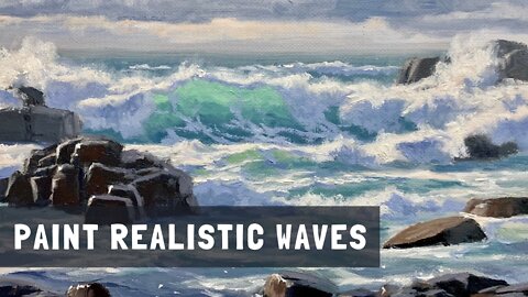 Paint REALISTIC OCEAN WAVES by Doing This!