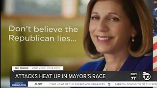 Attacks heat up in tight San Diego mayor's race