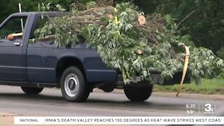 Cleanup underway after Friday's severe storms