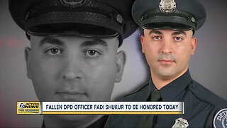 Detroit police honoring fallen officer Fadi Shukur
