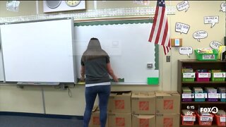 Lee County Teachers return to school