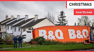 Family left homeless at Christmas after B&Q lorry ploughs through house