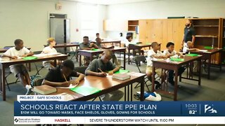 Schools react to PPE plan