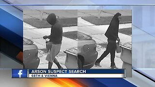 Milwaukee Police searching for brazen arson suspects