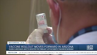 Vaccine rollout moves forward in Arizona