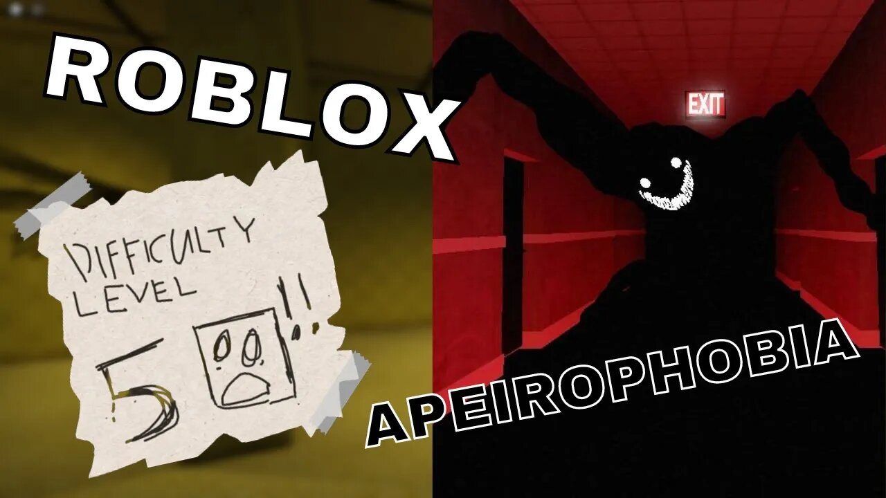 ROBLOX APEIROPHOBIA  THE SCARIEST GAME ON ROBLOX PART 1