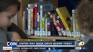 United Way launches book drive to help San Diego families