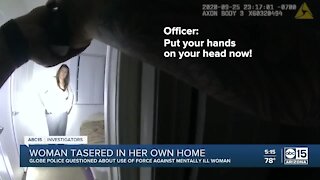 Family files claim after Globe officers taser woman with mental illness
