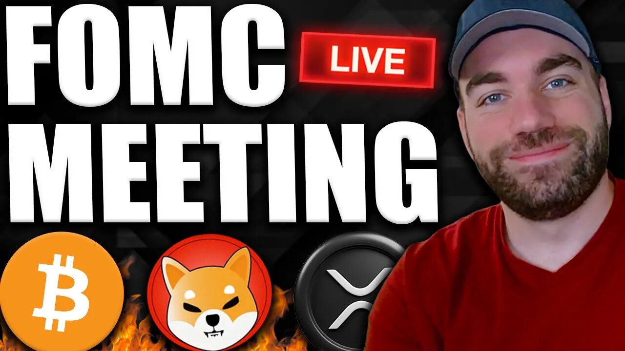 🔴LIVE FOMC MEETING! CRYPTO MARKET REACTION! SHIBA INU, BITCOIN