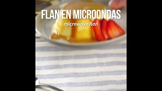 Microwave Flan