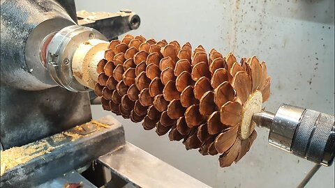 Woodturning - The Ultimate Pinecone Coffee Mug