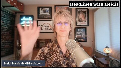 Headlines with Heidi! When there's trouble at home, you should drop out of the race!