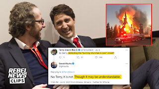 Trudeau's former sidekick says burning down churches is “understandable”