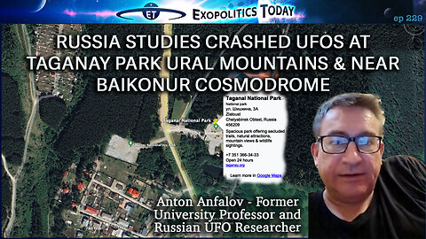 Russia studies crashed UFOs at Taganay Park Ural Mountains & near Baikonur Cosmodrome