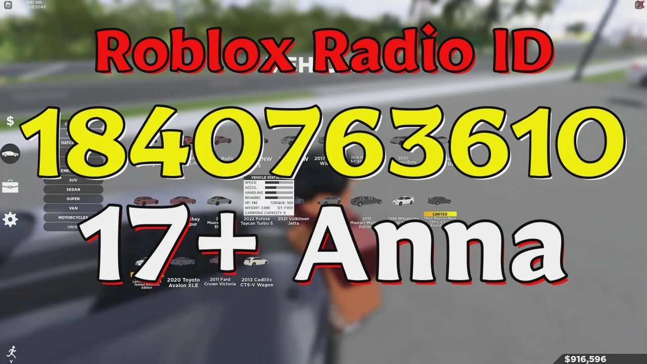 Anna Roblox Radio Codesids
