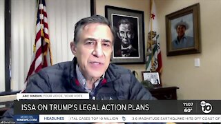 Darrell Issa addresses Trump's legal action plans