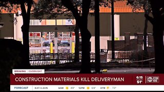 Worker killed delivering materials to Home Depot in St. Pete