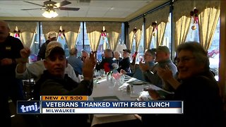 Restaurant giving away free meals to veterans