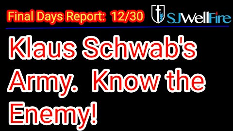 Klaus Schwab's Army is Identified to bring in the Great Transhumanism Reset to Enslave you..