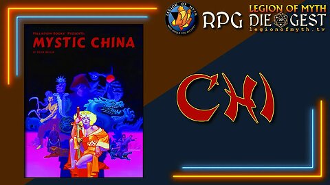 Mystic China (by Palladium Books) - CHI is a bad mechanic!