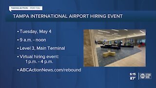 Tampa International Airport hiring to fill more than 300 positions