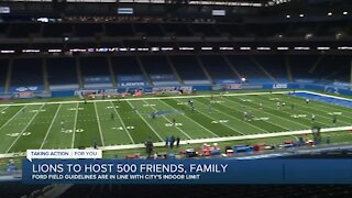 Lions to host 500 friends, family members at Sunday's game