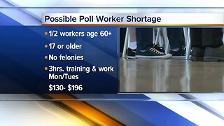 Possible poll worker shortage