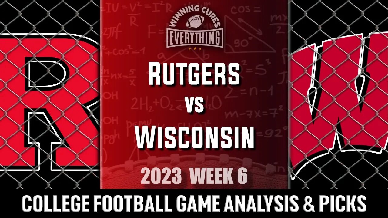 Rutgers vs Wisconsin Picks & Prediction Against the Spread 2023 College