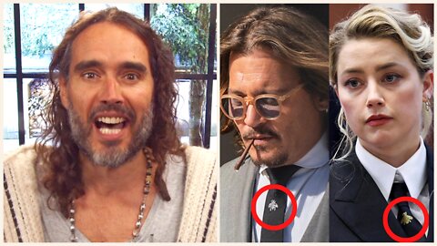 Russell Brand Reacts To Craziest Moments From Depp vs Heard Trial