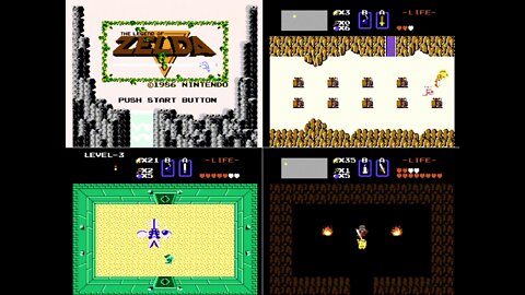 Nintendo Entertainment System (NES) :: The Legend Of Zelda :: First Quest Magical Sword Speedrun