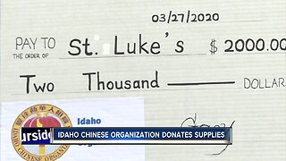 Idaho Chinese Organization donates supplies to St. Luke's