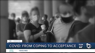 Psychologists advise moving from coping to acceptance