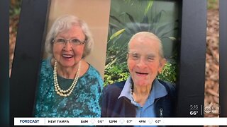 Florida couple celebrates anniversary apart for first time in 70 years