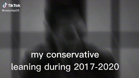 my conservative leaning then vs now
