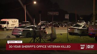Sheriff: Hillsborough deputy killed after suspect intentionally rams into the deputy's vehicle
