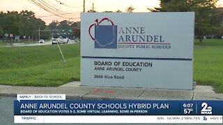 Anne Arundel County schools hybrid plan