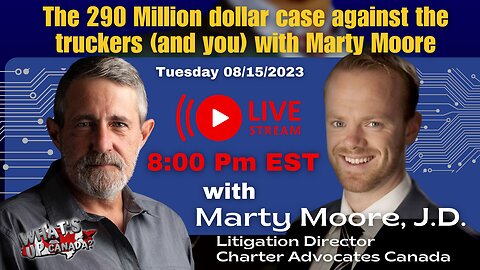 The 290 Million dollar case against the truckers (and you) with Marty Moore