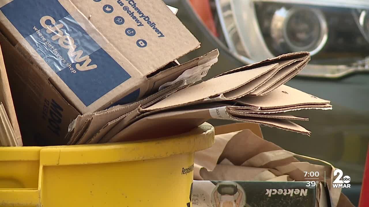 DPW changes recycling pickup schedules in Baltimore City