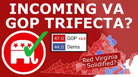 RED VIRGINIA INCOMING! - GOP BEAT Dems at Own Game in Early Vote (So Far), May Flip State Senate