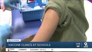 Vaccine clinics at schools