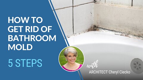 5 Steps To Get Rid Of Mold In The Bathroom EPISODE 8