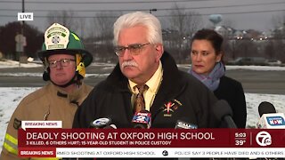 Authorities provide update after deadly shooting at Oxford High School