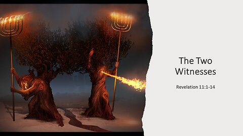 February 26, 2023 - "The Two Witnesses" (Revelation 11:1-14)