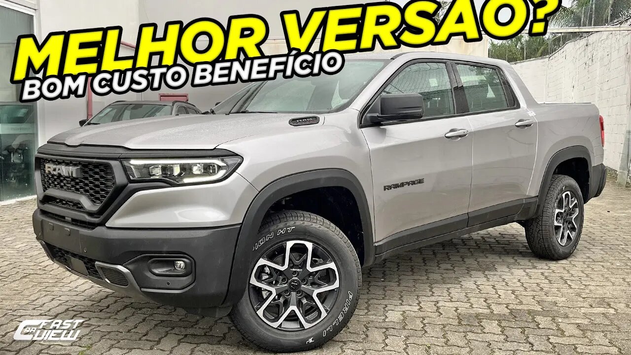 NOVA RAM RAMPAGE REBEL DIESEL 2024 VERSÃO +BARATA E COMPLETA QUE RANGER