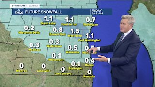 Light wintry mix expected Friday morning