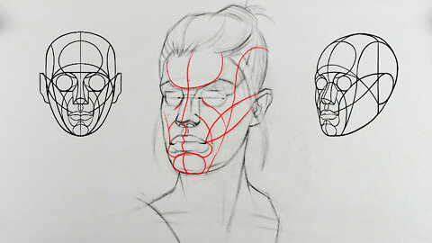 Portrait Drawing Lesson: Rhythms of the Head