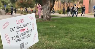 UNLV students required to submit proof of vaccination by Monday