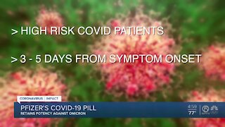 Pfizer's new COVID-19 pill offers promising results